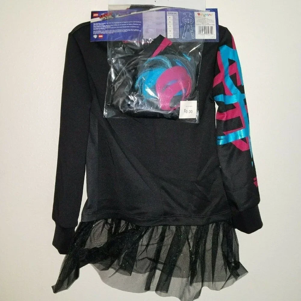NEW Lucy Wyldstyle Lego Movie Halloween Costume Cosplay Small 4-6X